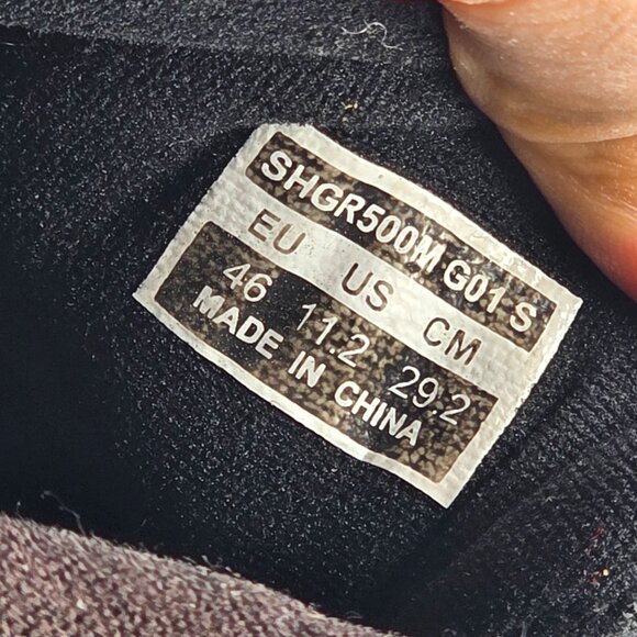 Shimano GRS Mens Size 11.2 Black Mountain Bike Flat Shoes Summer Riding - Picture 7 of 13